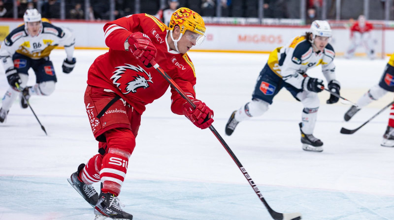 Ronalds Ķēniņš. Foto: lausannehc.ch