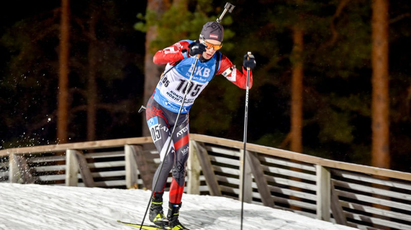 Kirils Matjuhins. Foto: Latvijas Biatlona federācija