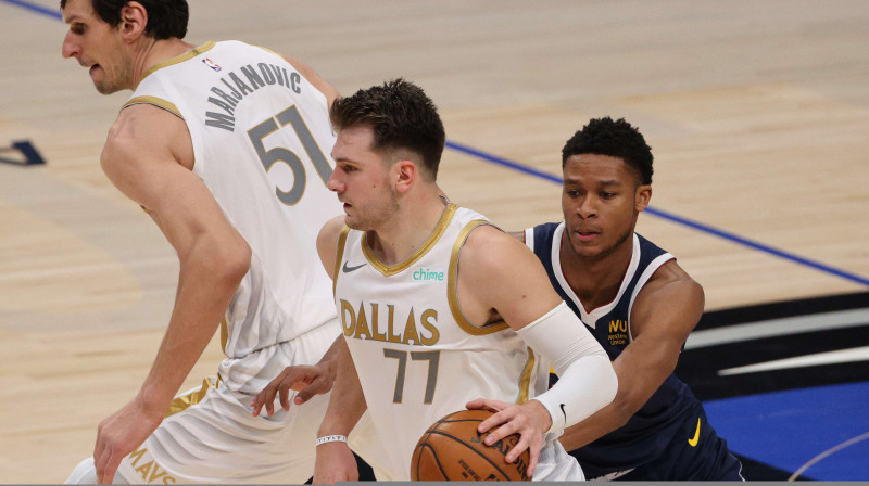 Luka Dončičs. Foto: AFP/Scanpix