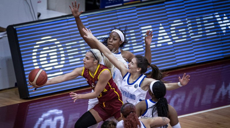 Elīna Babkina un "Nadežda": 1-2 Premjerlīgas ceturtdaļfinālā. Foto: FIBA