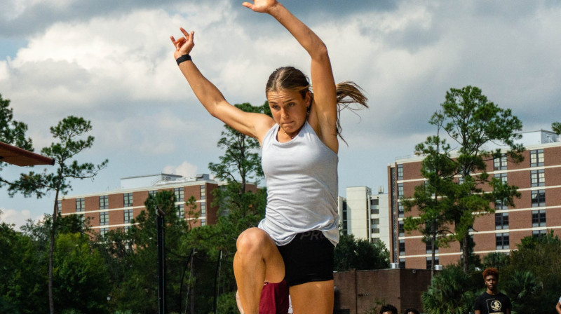 Rūta Lasmane. Foto:  Florida State Seminoles / fsunews.com