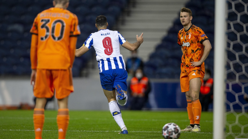 "Porto" abus vārtus guva abu puslaiku pirmajā minūtē. Foto: ZUMAPRESS.com/Scanpix.ee