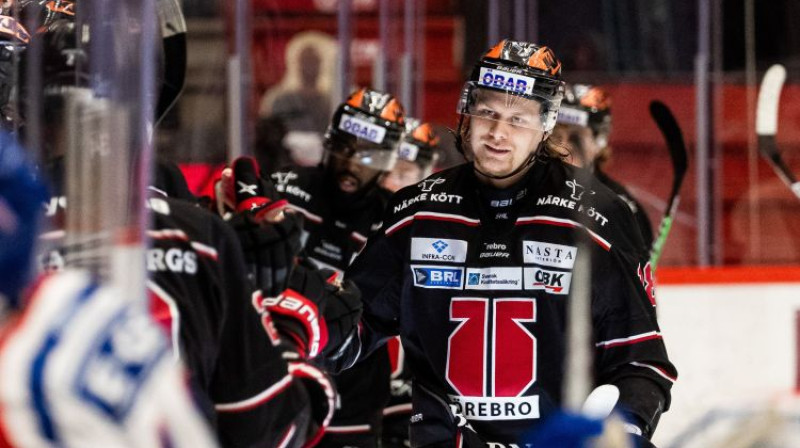 Rodrigo Ābols. Foto: Örebro Hockey