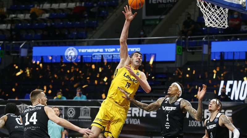 Giorgijs Šermadini 2021. gada 17. martā. Foto: FIBA