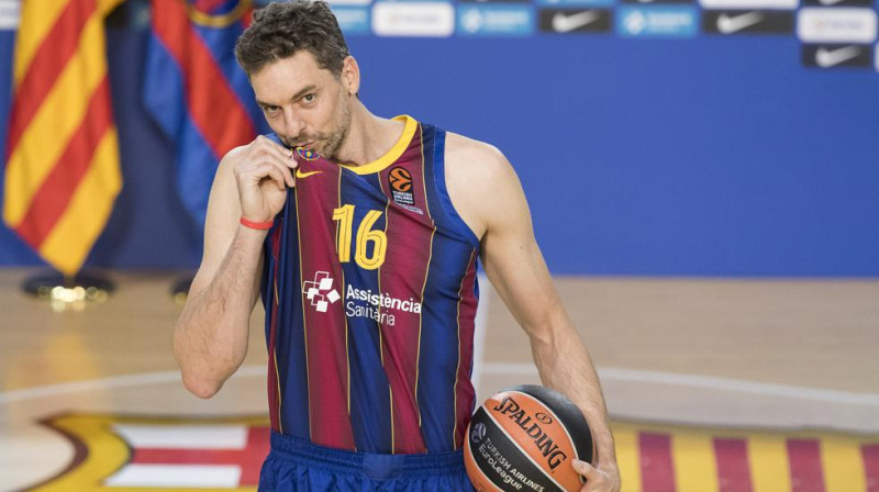 Pau Gazols. Foto: Barcelona Basket