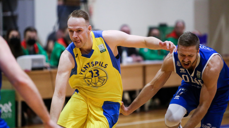 Māris Gulbis (BK "Ventspils"). Foto: Ritvars Raits