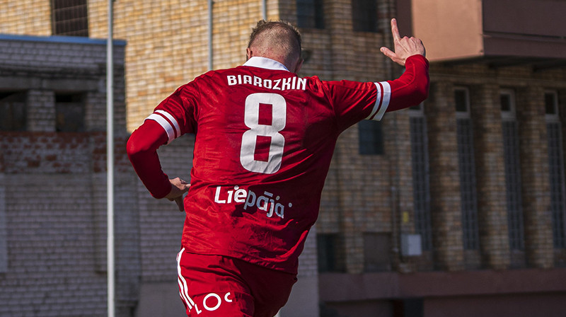 Jevgeņijs Berjozkins. Foto: FK Liepāja