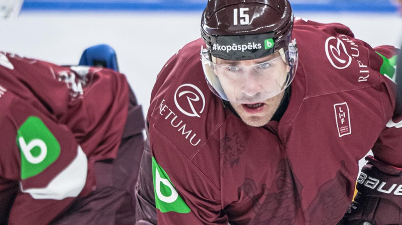 Mārtiņš Karsums. Foto: Latvijas Hokeja federācija