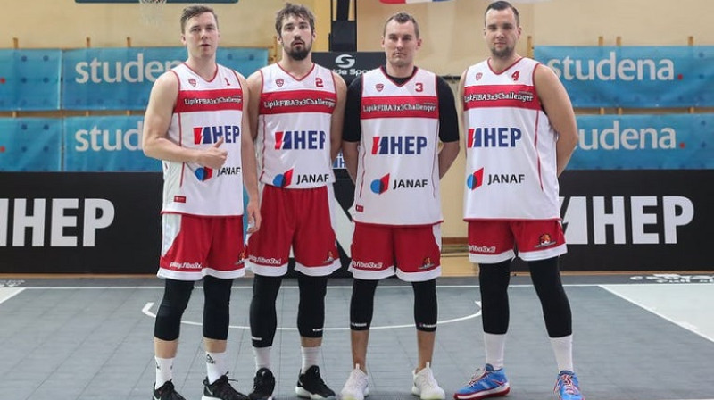 "Jelgava" 3x3 komanda. Foto: FIBA