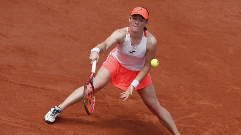 Tamārai Zidanšekai vienīgajai no pusfinālistēm nav WTA vienspēļu titula. Foto: Reuters/Scanpix