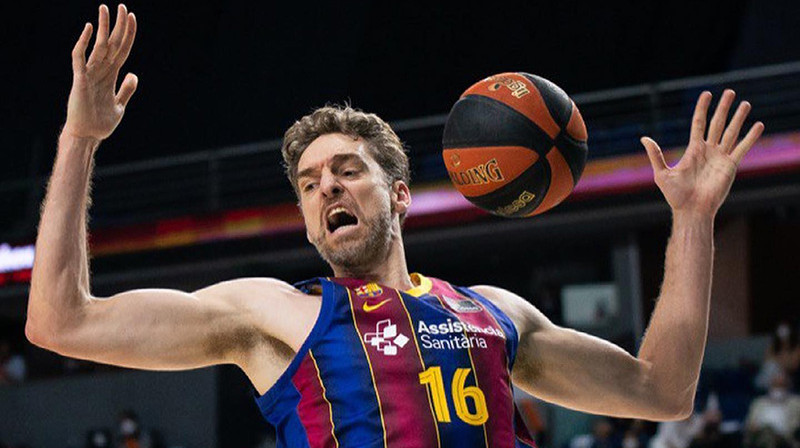 Pau Gazols. Foto: FC Barcelona Basket