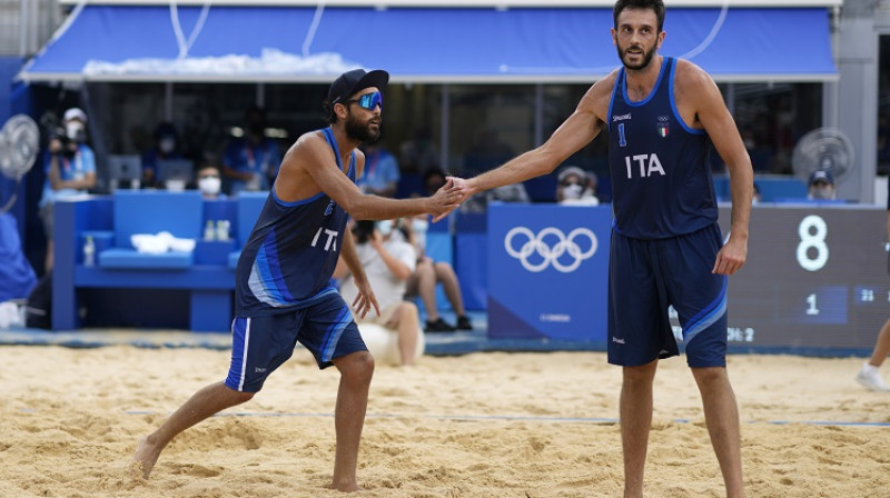 Daniele Lupo un Paolo Nikolai. Foto: AP/Scanpix