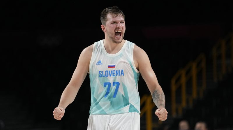 Slovēnijas basketbola izlases līderis Luka Dončičs. Foto: AP/Scanpix