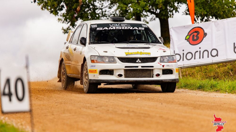 Jānis Vorobjovs/Ivo Pūķis. Foto: Samsonas Rally Rokiškis