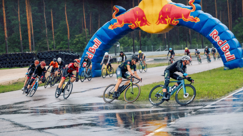 Biķernieku trases velo svētki lietainos laika apstākļos
Foto: Kaspars Suškevičs