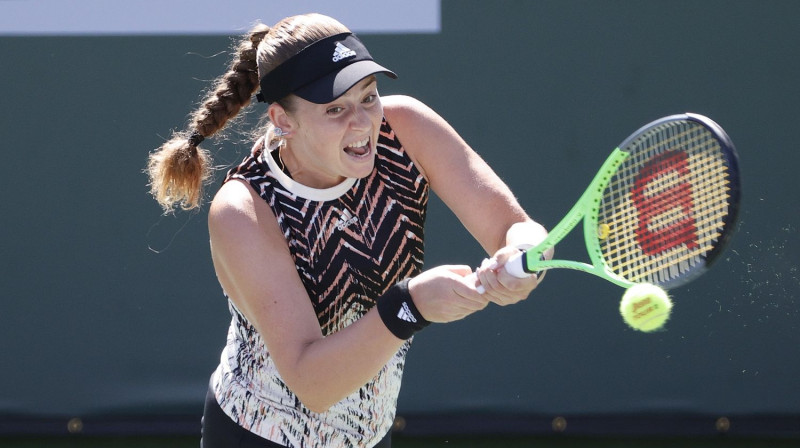 Aļona Ostapenko. Foto: AFP/Scanpix