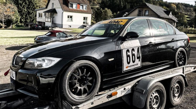 Ekipāžas auto. Foto: No sportista personīgā arhīva