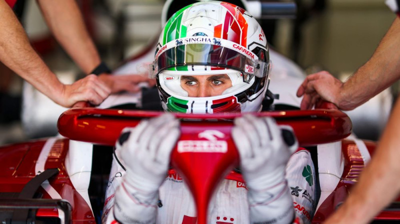 Antonio Džiovinaci. Foto: Alfa Romeo Racing