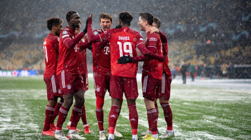 Minhenes ''Bayern'' futbolisti. Foto: Imago Images/Scanpix