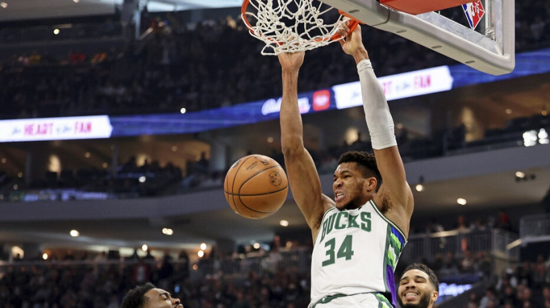 Jannis Adetokunbo. Foto: AP/Scanpix