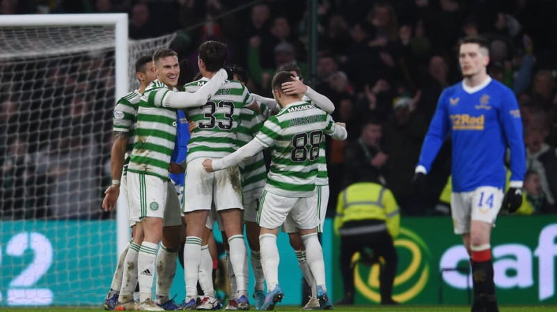 Glāzgovas ''Celtic'' futbolisti. Foto: Imago Images/Scanpix