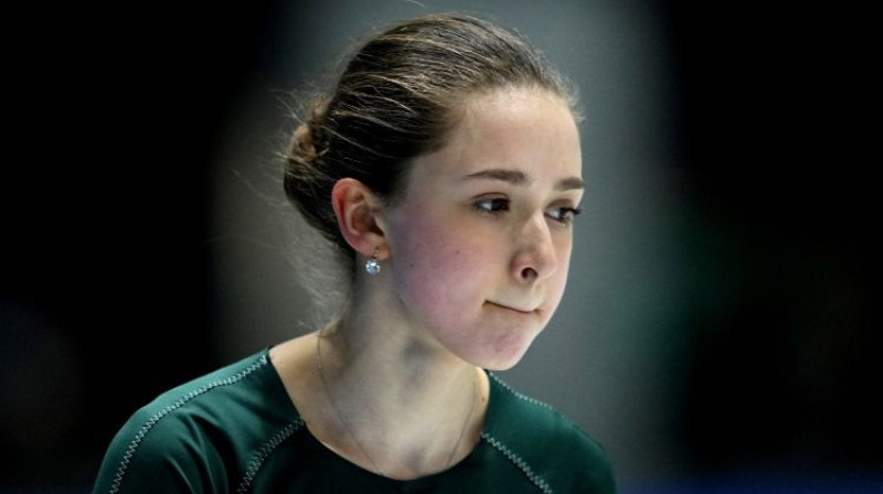 Kamila Valijeva. Foto: Reuters/Scanpix