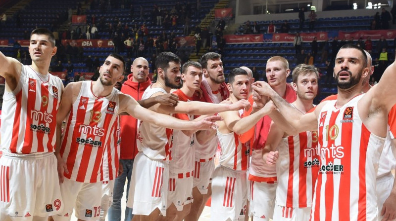 Belgradas ''Crvena Zvezda''. Foto: Crvena Zvezda KK