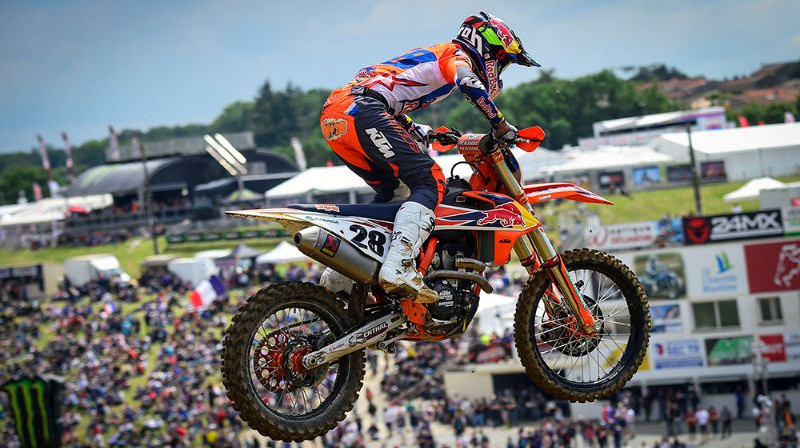 Toms Vjāls. Foto: mxgp.com