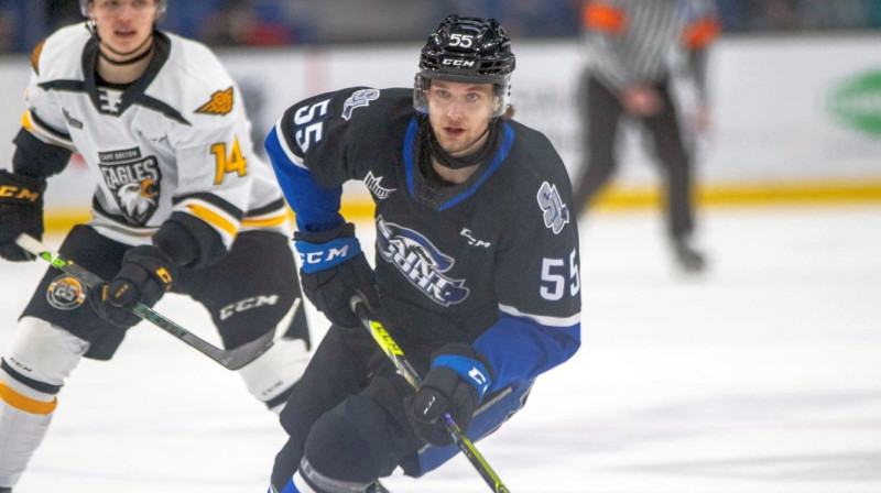 Raivis Kristiāns Ansons. Foto: Saint John Sea Dogs