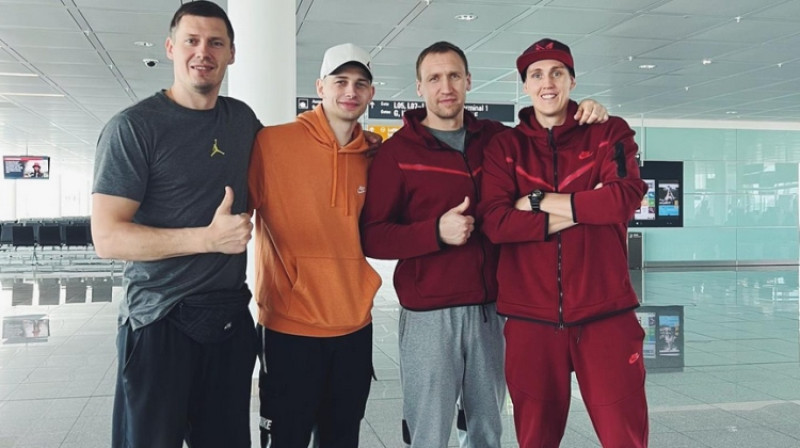 "Riga" sastāvs turnīram Novi Sadā. Foto: Riga 3x3 Team/Instagram