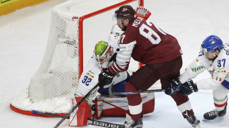 Gints Meija pasaules čempionātā Rīgā. Foto: AFP/Scanpix