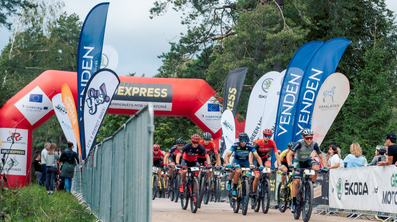 Starts Latvijas čempionātam MTB maratonā
Foto: Kaspars Suškevičs