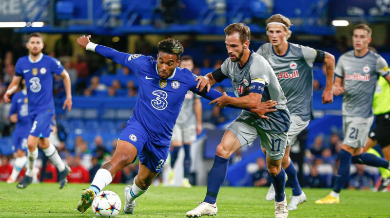 Londonas "Chelsea" pret Zalcburgas "Red Bull". Foto: Kieran Galvin/EPA/Scanpix