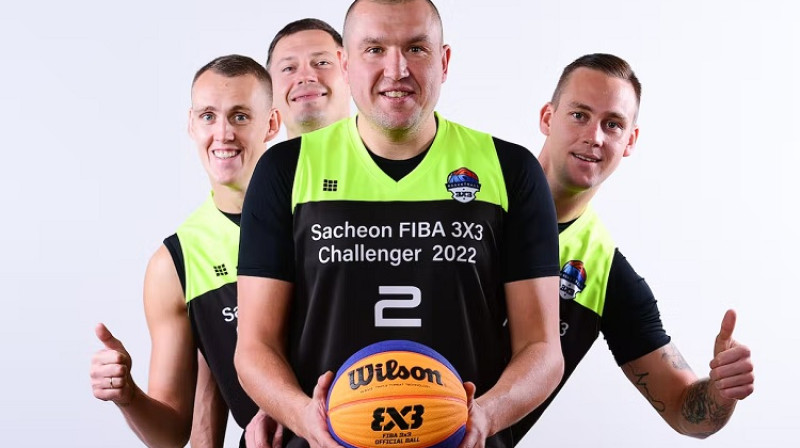 "Riga" 3x3 basketbolisti. Foto: FIBA