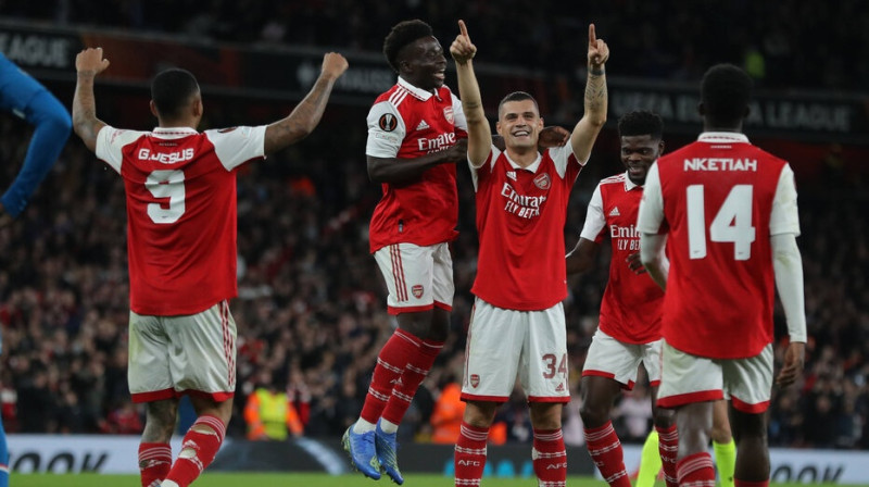 "Arsenal" futbolisti. Foto: Imago Images/Scanpix