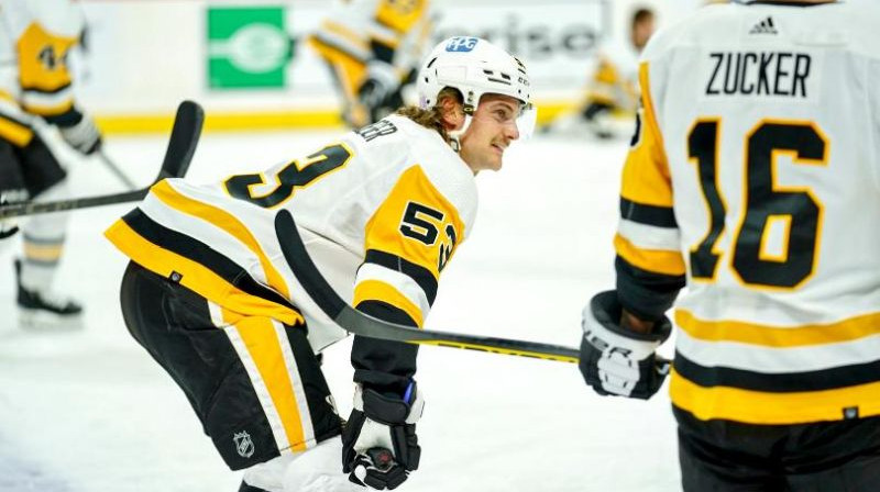 Teodors Bļugers. Foto: Pittsburgh Penguins