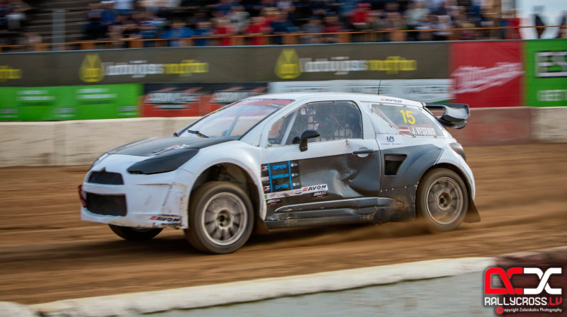 Jānis Veģeris. Foto: Rallycross.lv