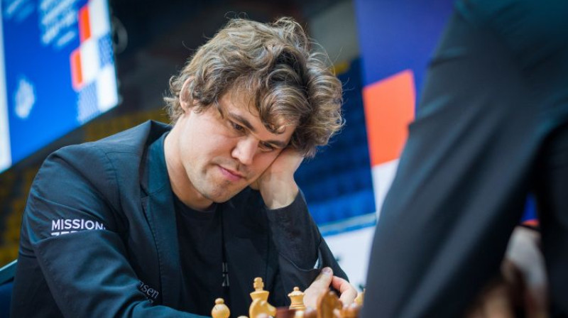 Magnuss Kārlsens. Foto: FIDE