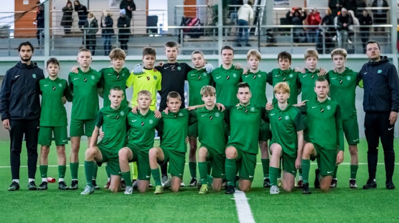 FS "Metta" komanda. Foto: Latvijas Futbola federācija.
