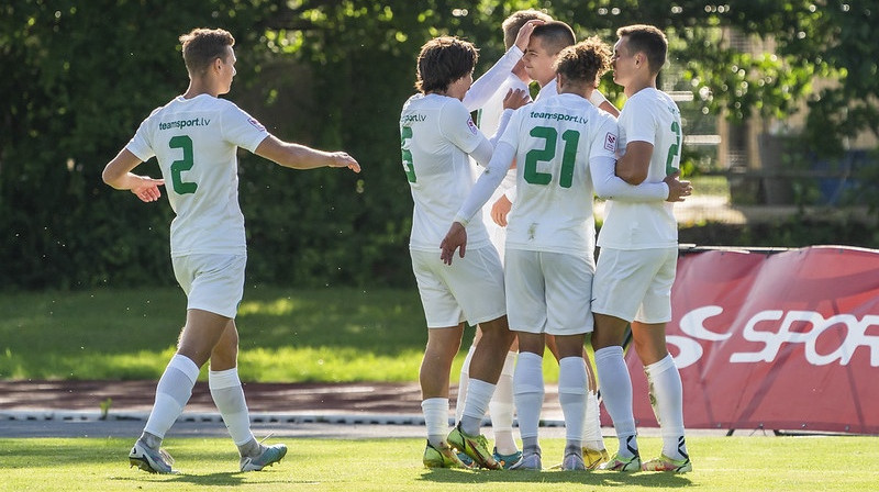 "Metta" futbolisti. Foto: Nora Krevņeva-Baibakova/Virslīga Flickr