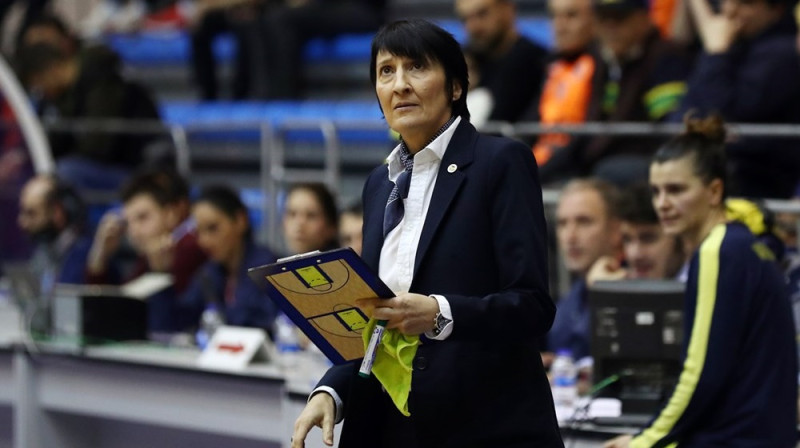 Valerī Garnjē 2019. gadā. Foto: EuroLeague Women