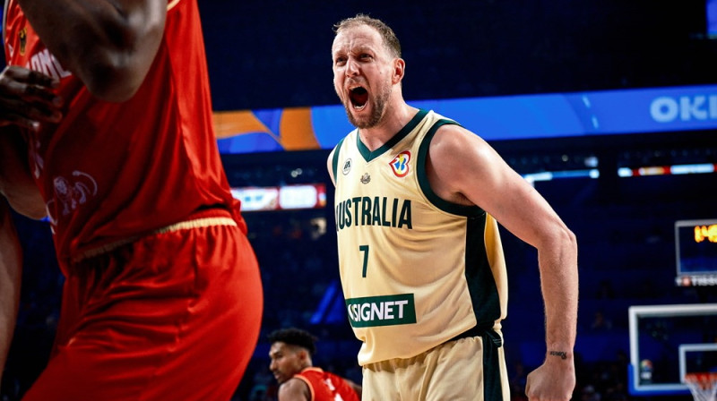 Austrālijas izlases veterāns Džo Inglss. Foto: FIBA