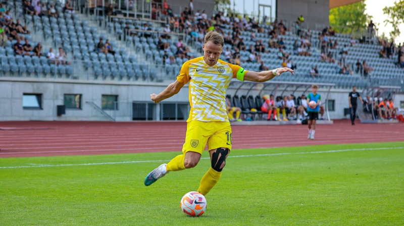 Alvis Jaunzems. Foto: Jānis Līgats/Valmiera FC