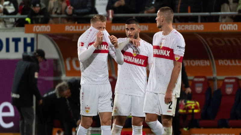 Štutgartes futbolisti. Foto: IMAGO/Scanpix