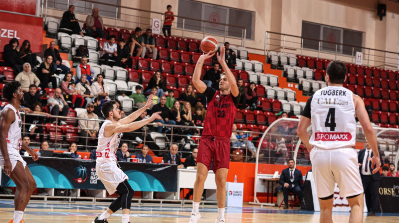 Rolands Freimanis. Foto: Maçtan Kareler/Gaziantep Basketbol