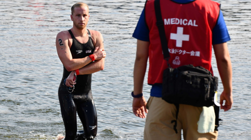 Maratona peldētājs Džordans Vilimovskis. Foto: AFP/Scanpix