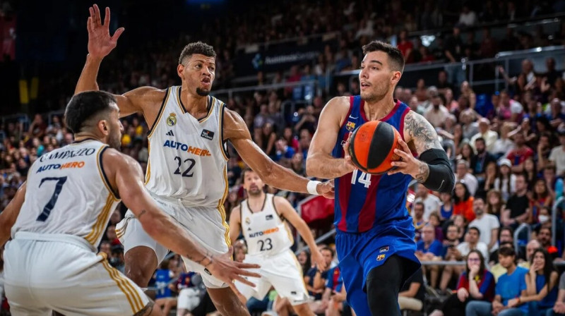 Mirklis no "Barcelona" un Madrides "Real" trešās kaujas pusfinālā. Foto: Marc Graupera/FC Barcelona