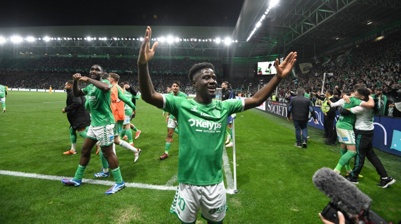 "Saint-Étienne" futbolisti. Foto: Mourad Allili/SIPA/Scanpix