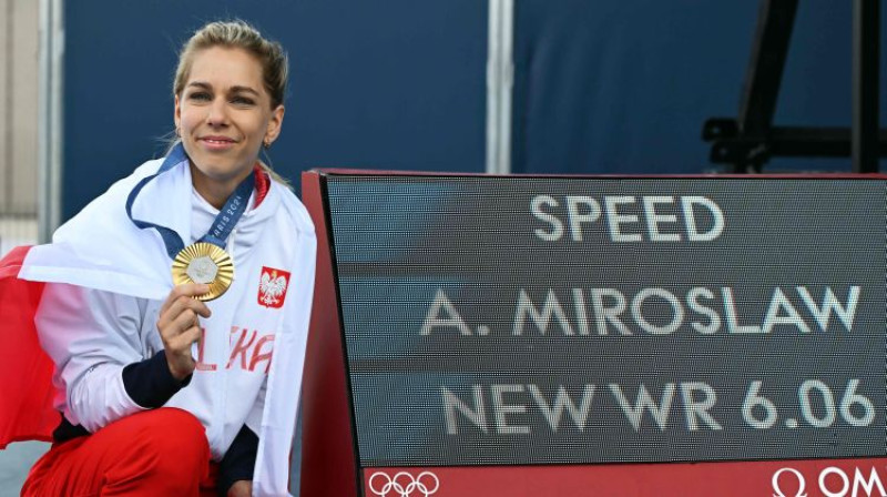 Aleksandra Miroslava. Foto: AFP/Scanpix