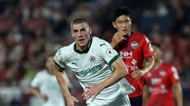 Vladislavs Gutkovskis. Foto: Daejeon Citizen GC